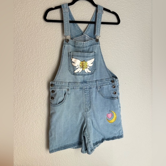 Sailor Moon denim overalls Hot Topic Exclusive - Picture 6 of 8